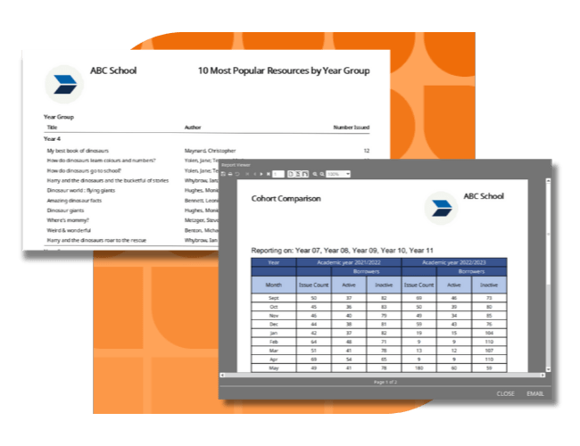 Example images of Accessit reports